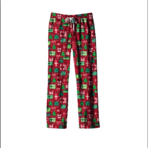 Southern Couture Pajama Pants Preppy Christmas Lounge Pants Size L/XL NEW - Picture 1 of 15